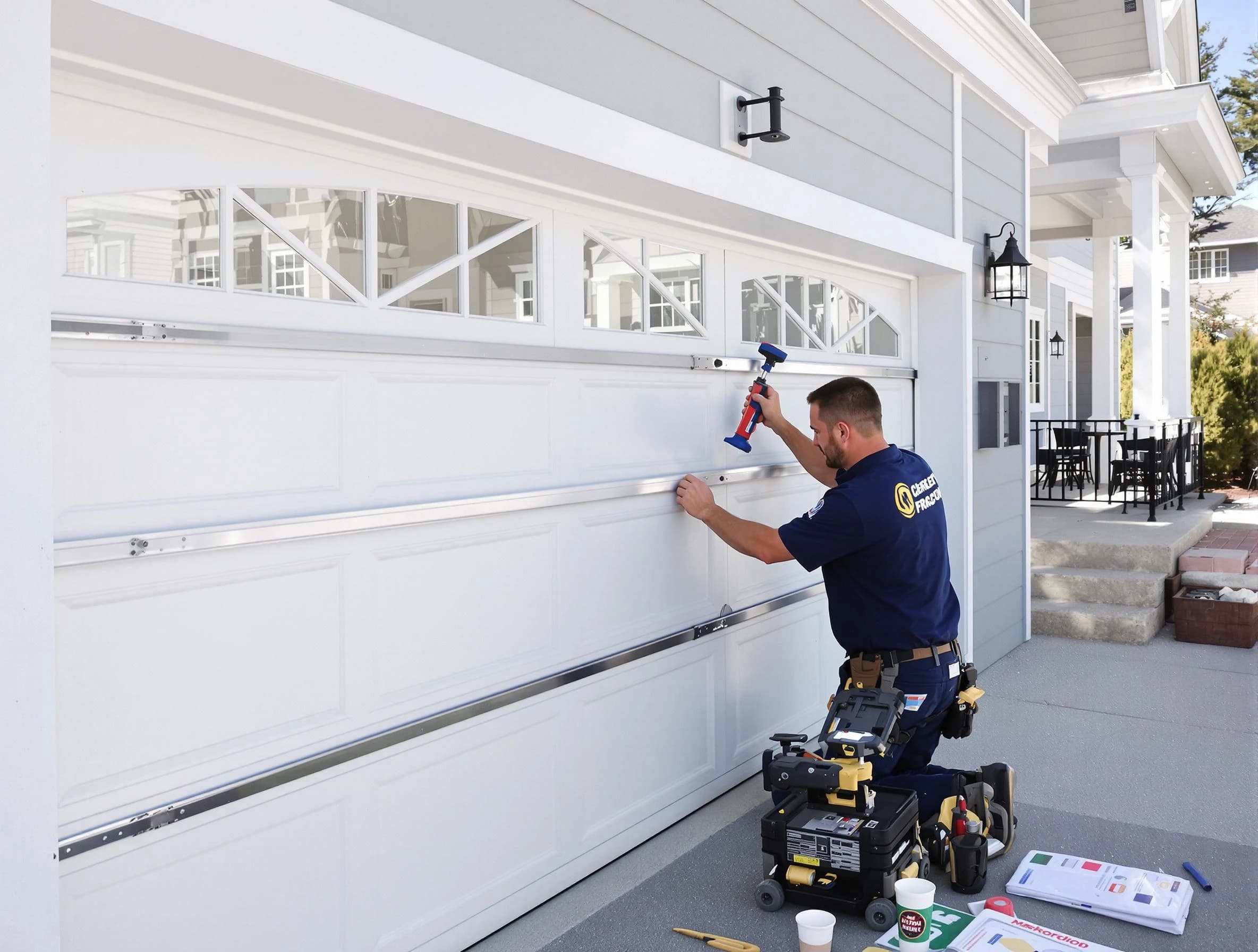 Professional garage door installation by New Bedford Garage Door Repair in New Bedford