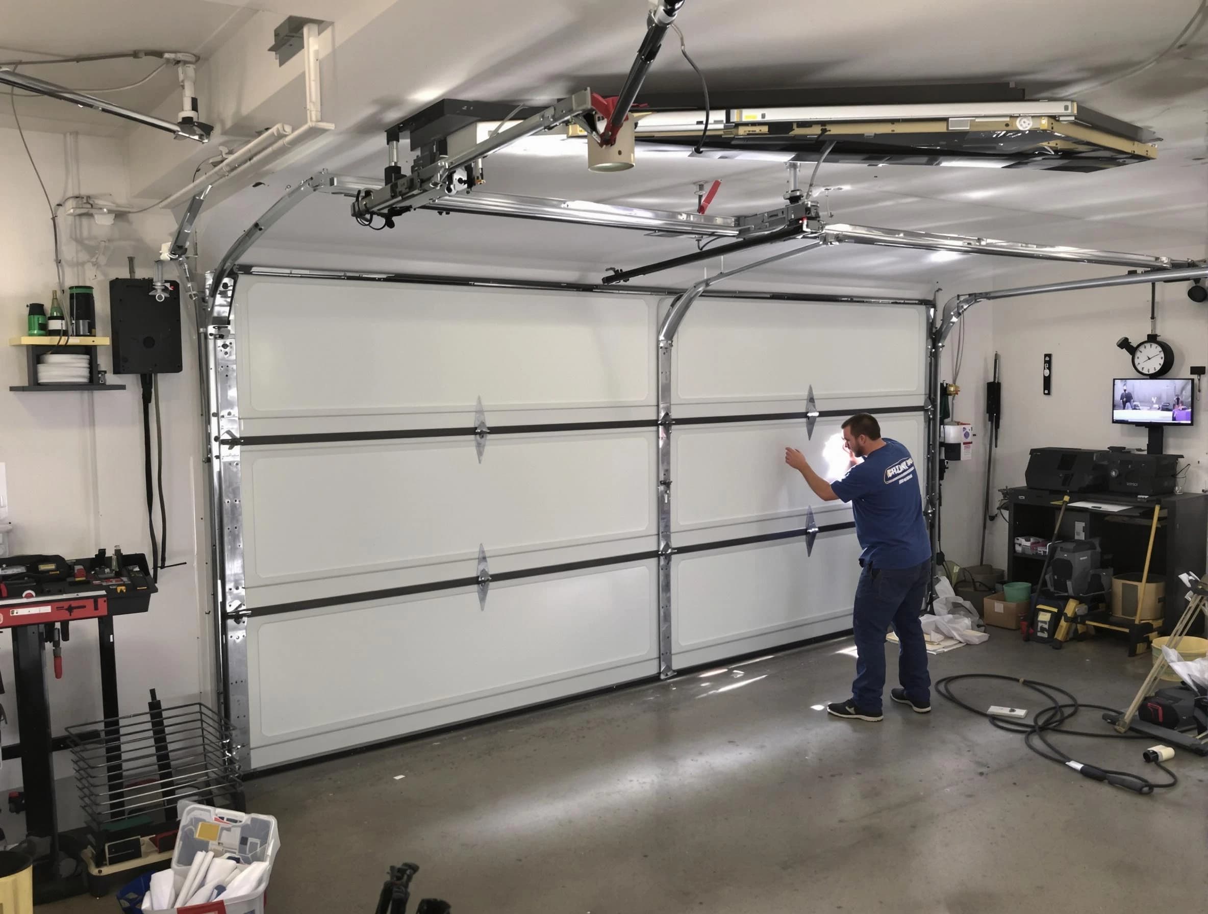 Professional garage door repair service by New Bedford Garage Door Repair in New Bedford