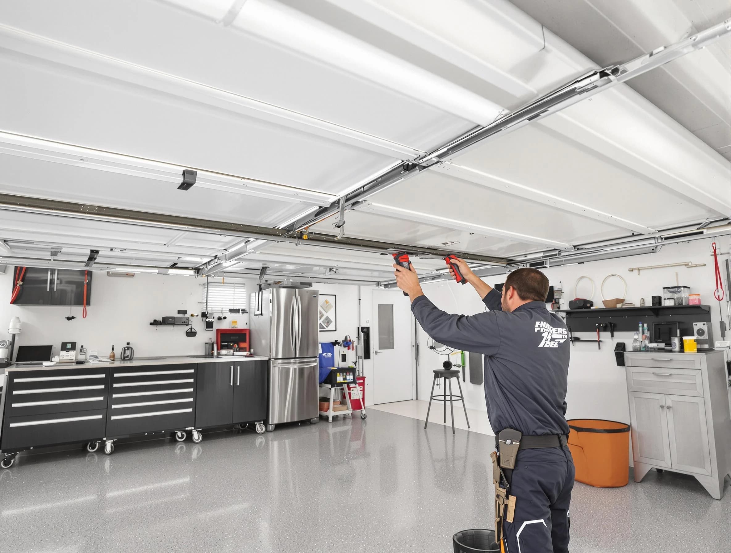 Overhead garage door repair service by New Bedford Garage Door Repair in New Bedford