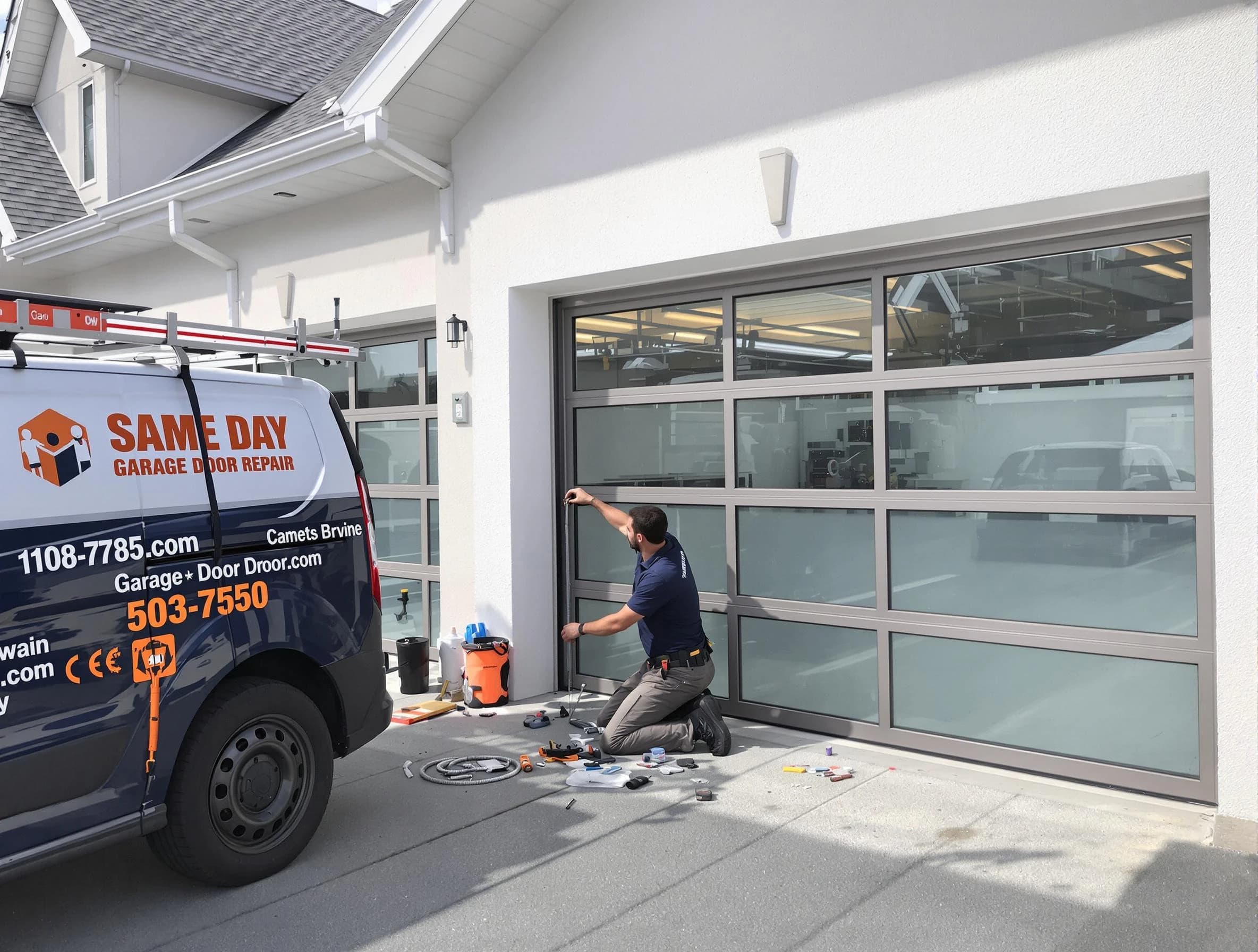 Same-day garage door repair service by New Bedford Garage Door Repair in New Bedford