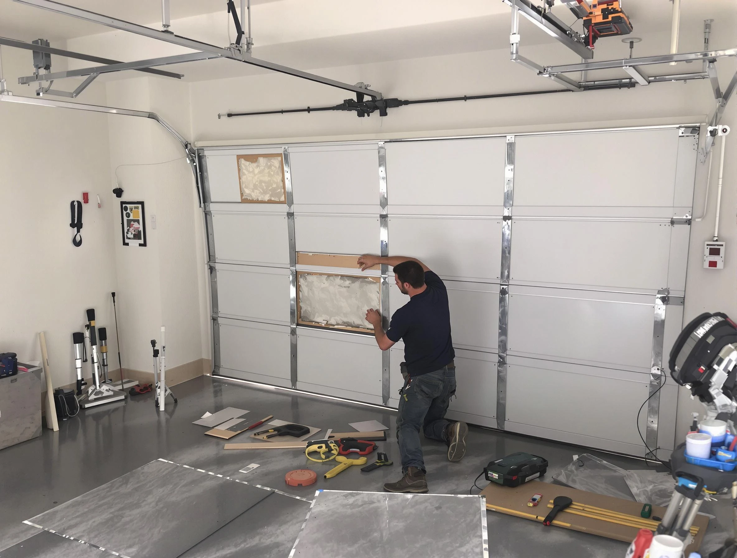 Garage Door Panel Repair in New Bedford