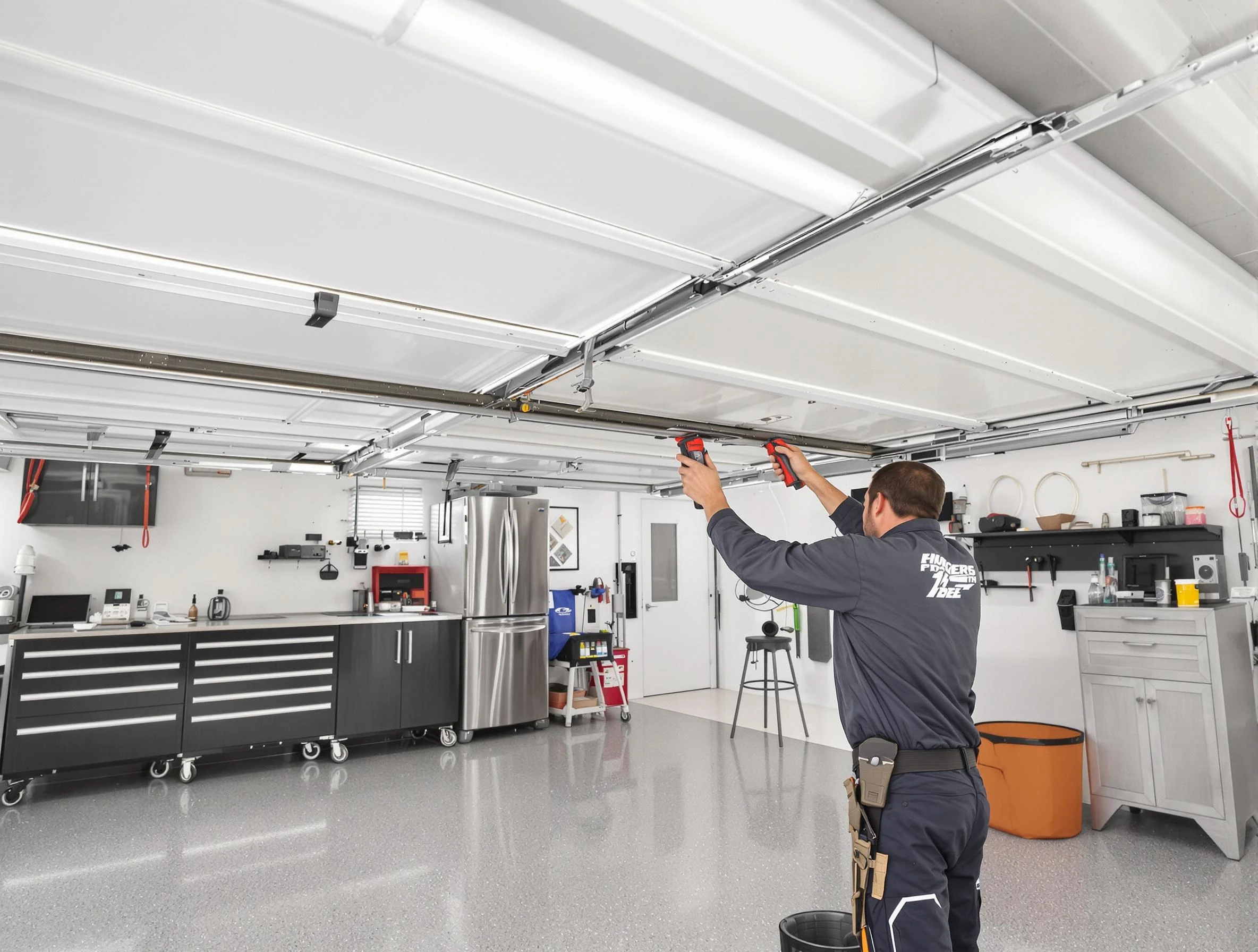 Overhead garage door repair service by New Bedford Garage Door Repair in New Bedford