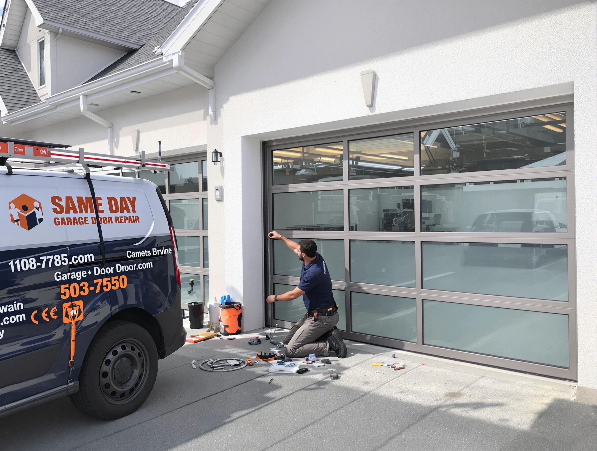 Same-day garage door repair service by New Bedford Garage Door Repair in New Bedford